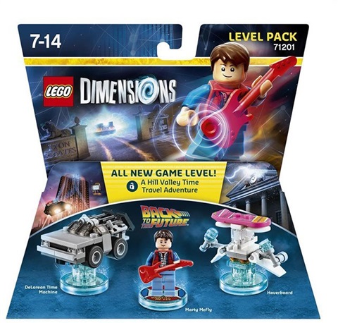 LEGO Dimensions Back To The Future Level Pack Sealed Only